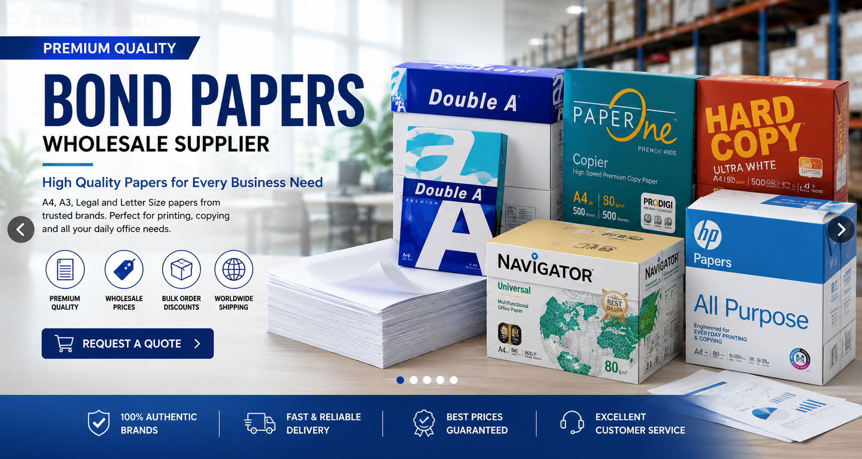 Wholesale bond paper Philippines