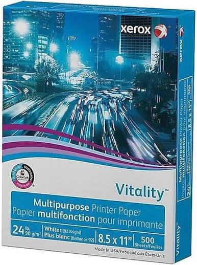 Xerox Vitality Multipurpose Printer Paper photo 4
